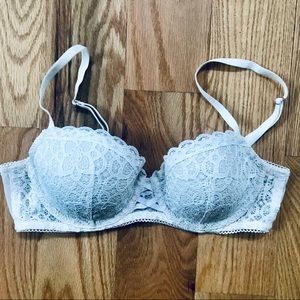 NWOT VS DREAM ANGELS LINED DEMI BRA SIZE 36B